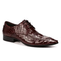 Ardea Crocodile Embossed Derby Shoe